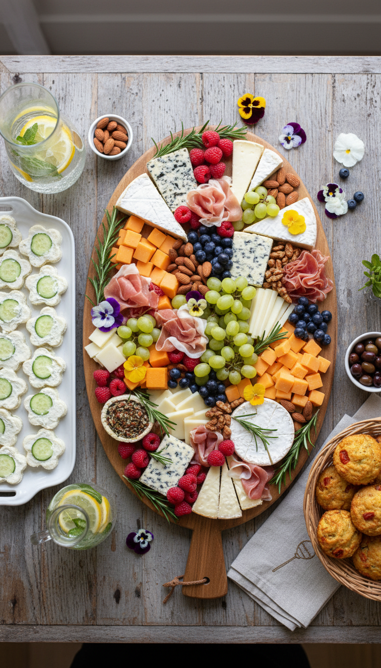 10. Savory Bites with a Botanical Twist