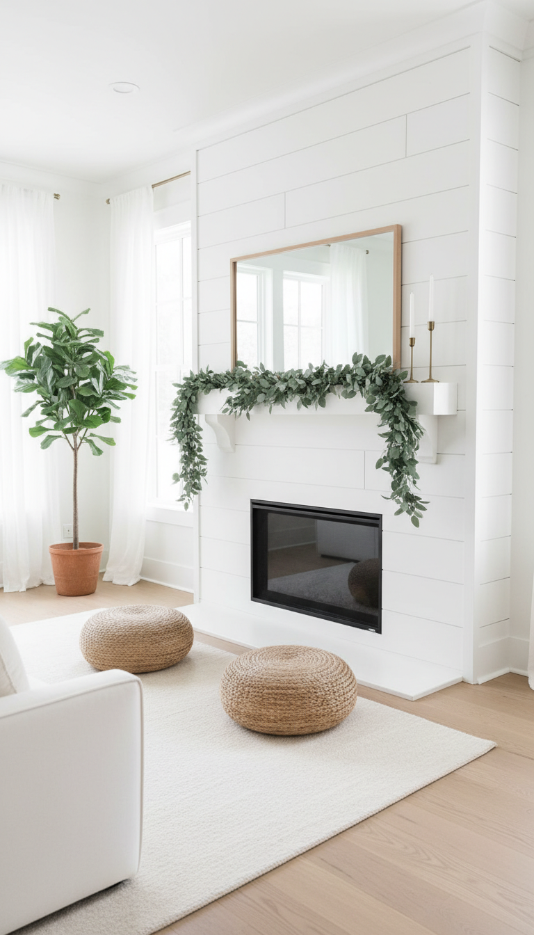 5. Style with a Botanical Garland