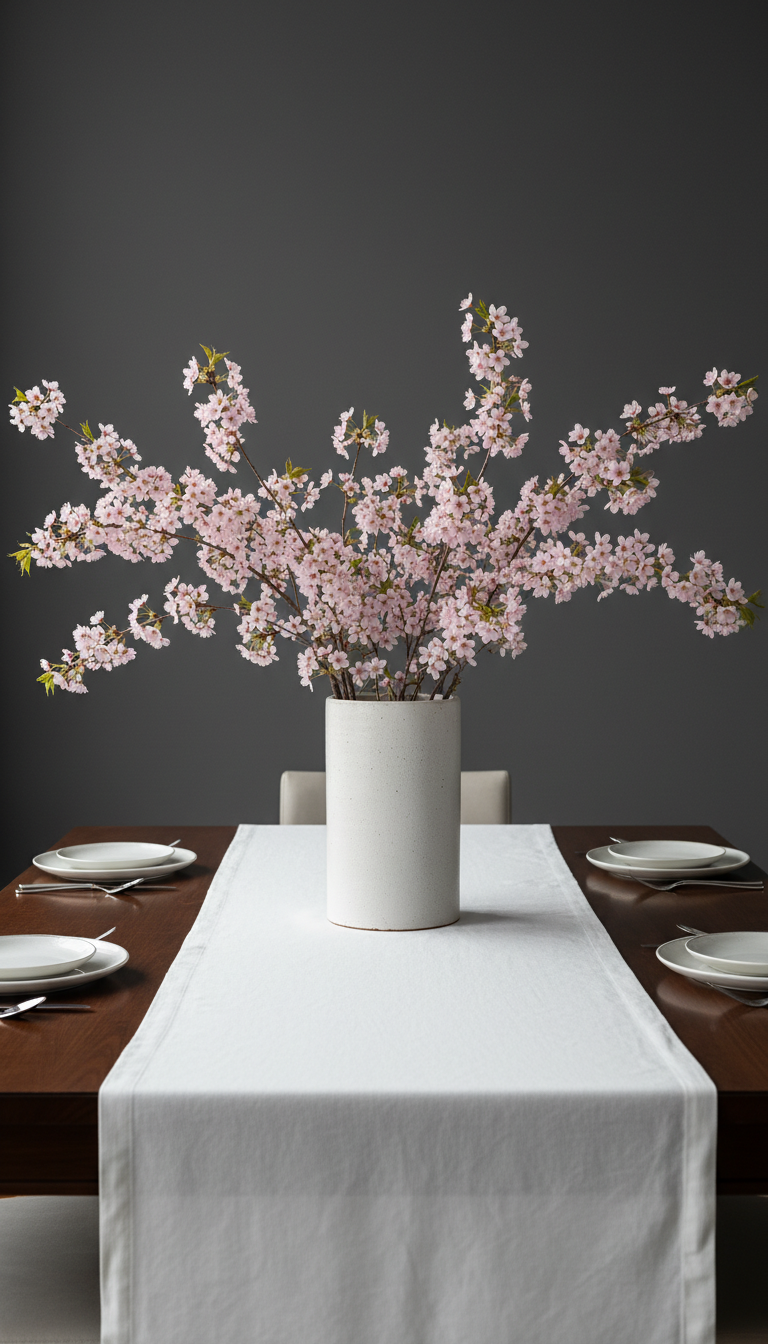 8. Dramatic Cherry Blossom Branches