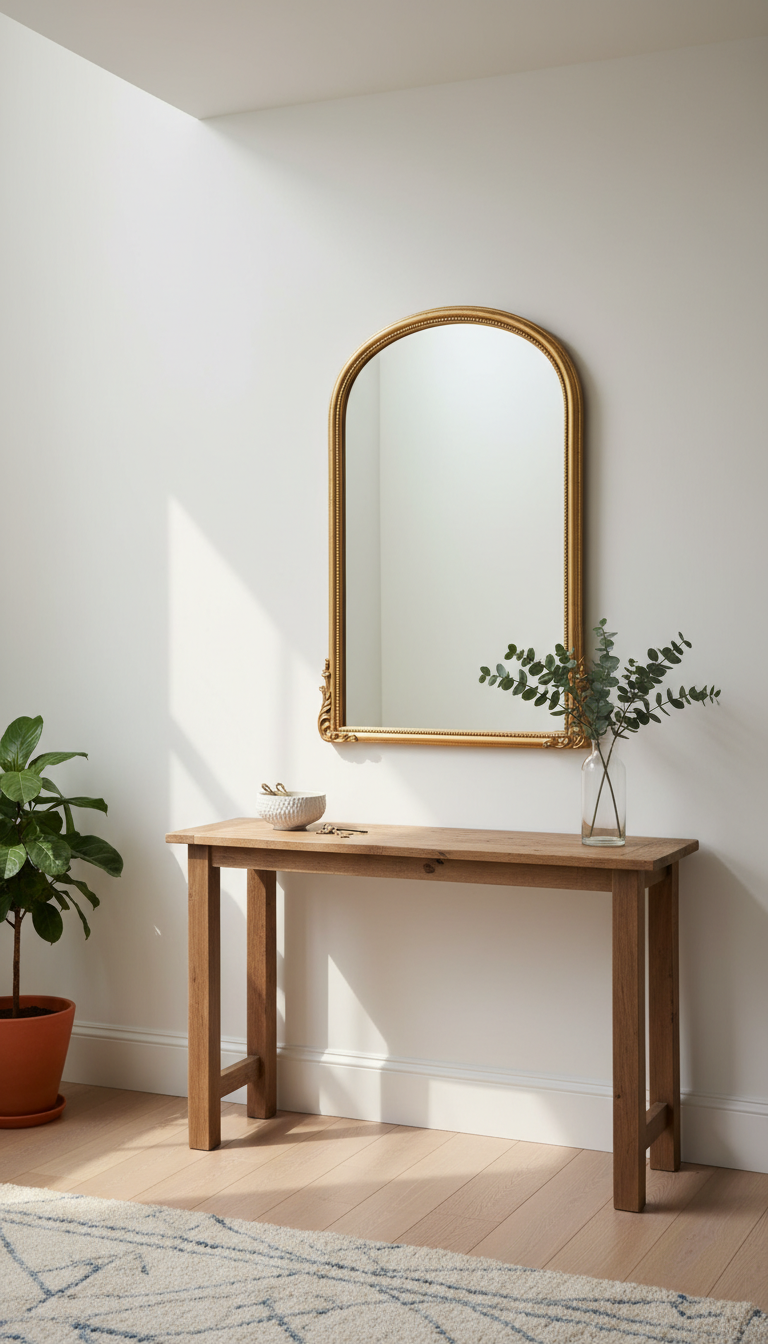 1. Hang a Statement Mirror