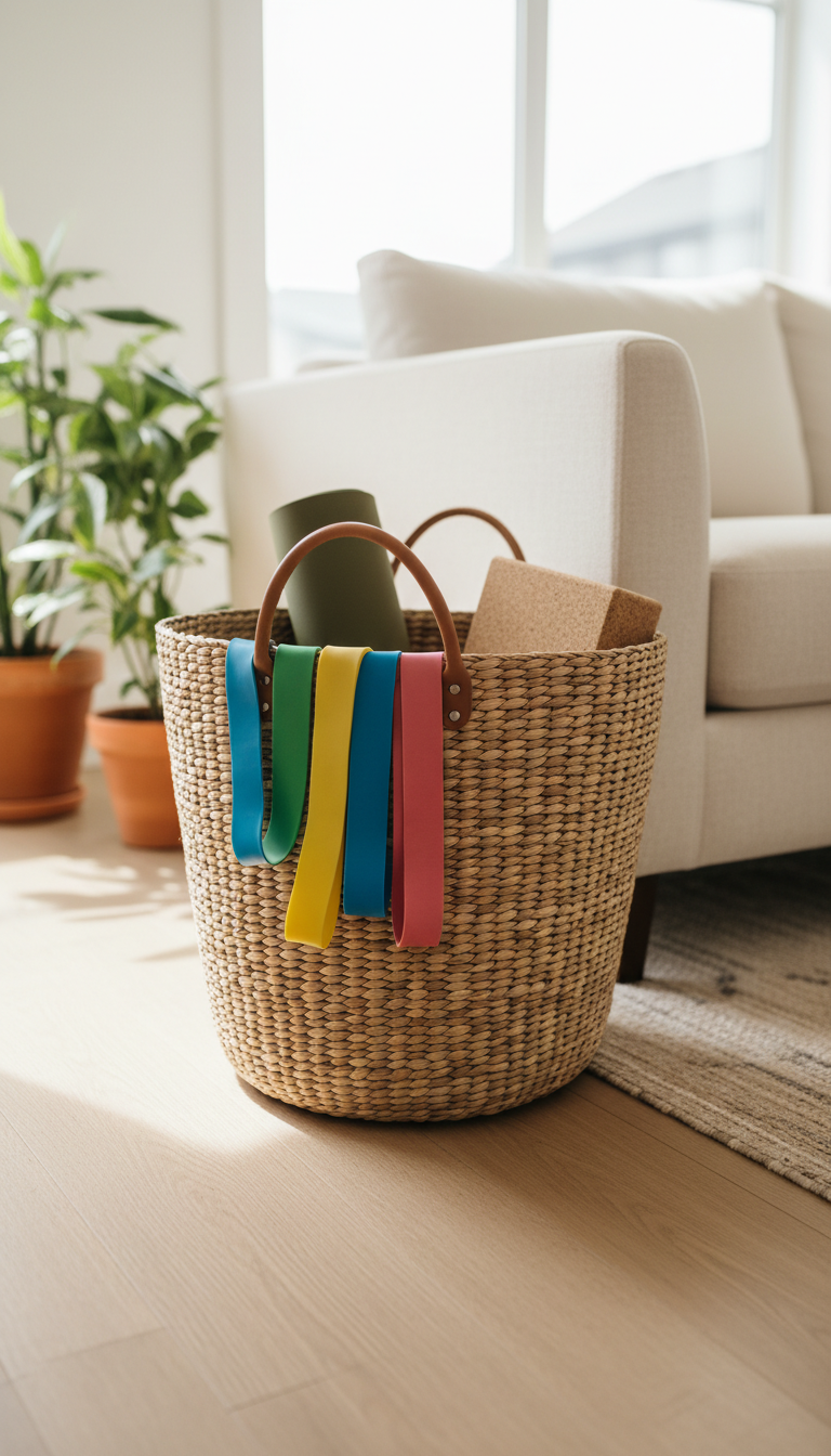 2. The 'Gym-in-a-Basket' for Ultimate Portability