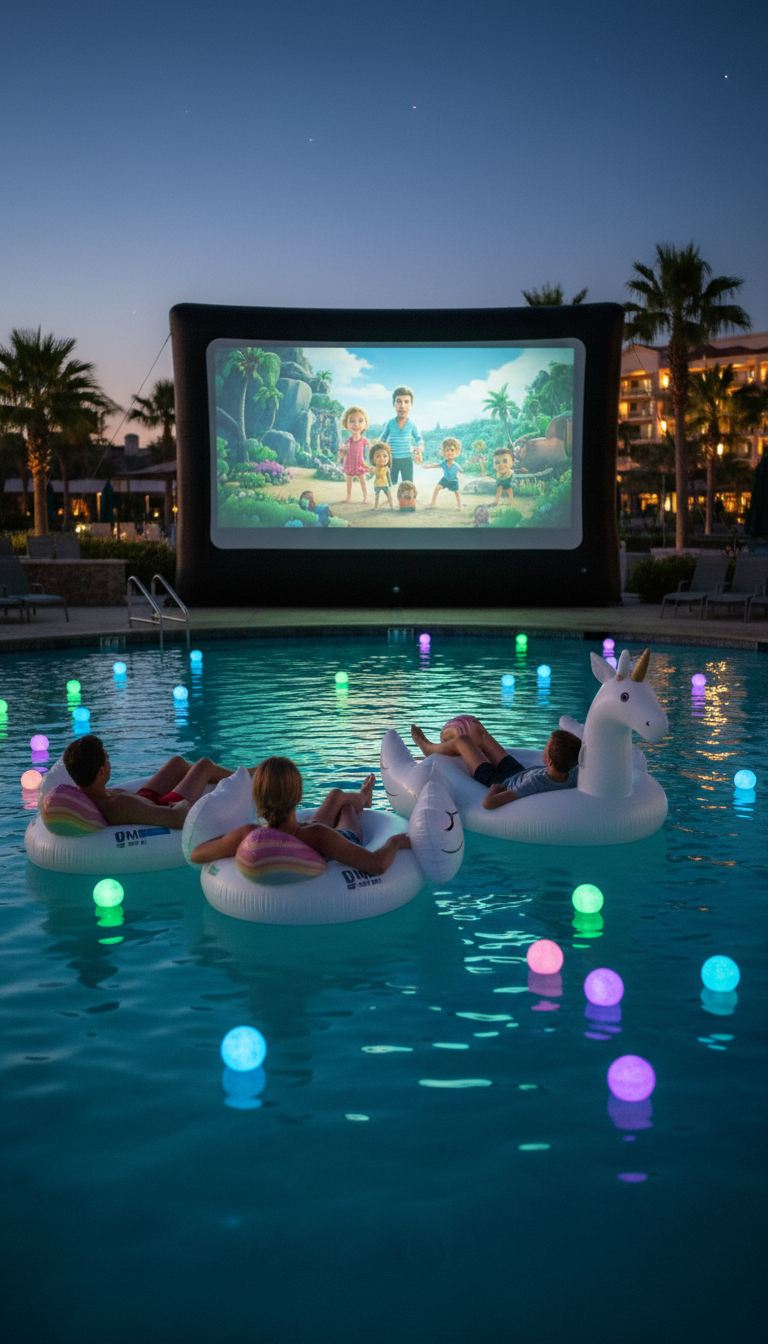 10. An Inflatable Outdoor Movie Screen