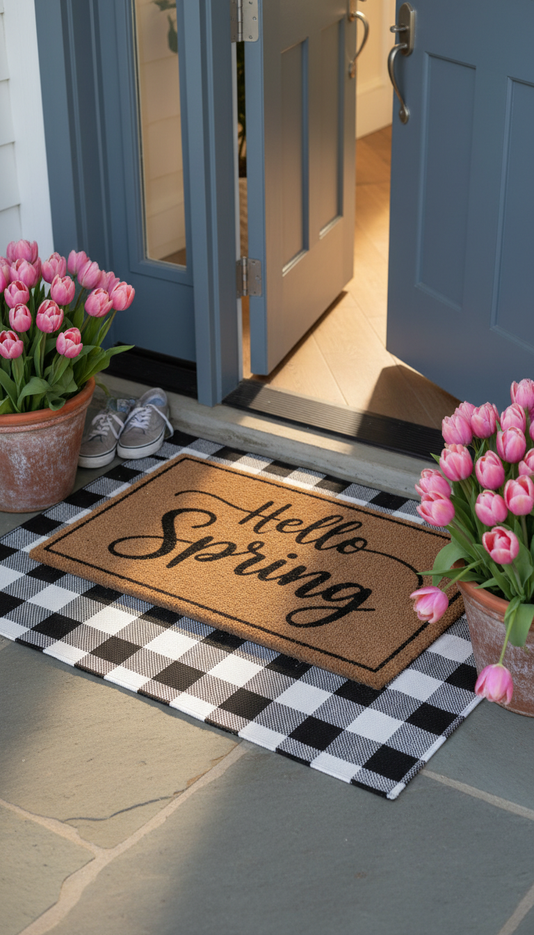 1. Master the Art of the Layered Doormat