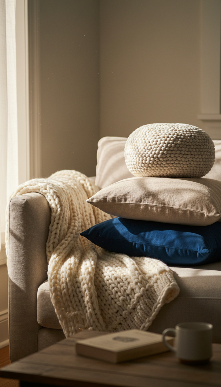 Layer Textures for a Cozy Vibe