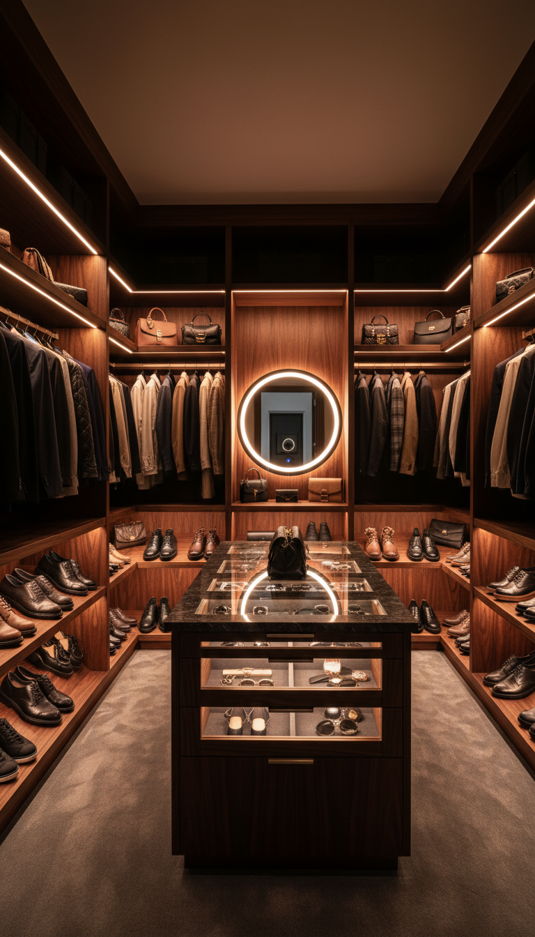 5. Add Smart Closet Lighting