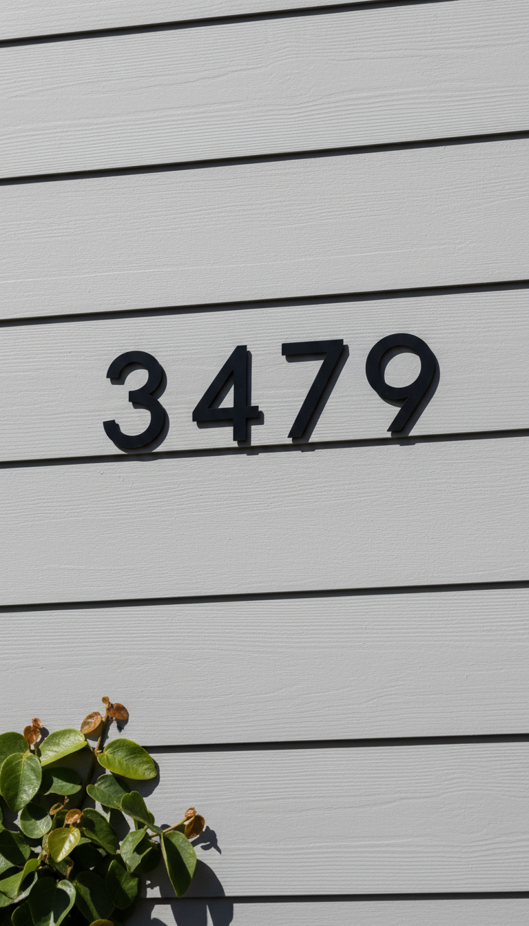 10. Upgrade Your House Numbers