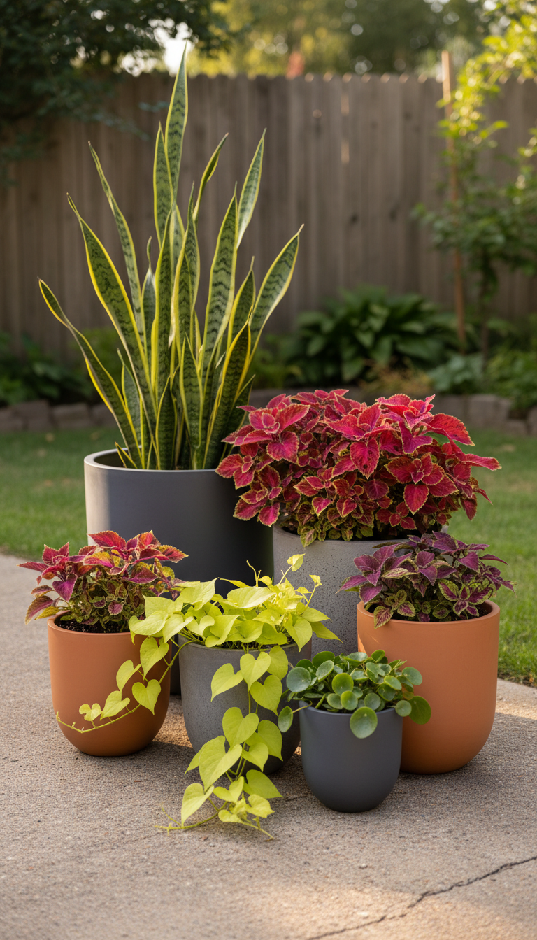 9. Add Personality with Container Gardening