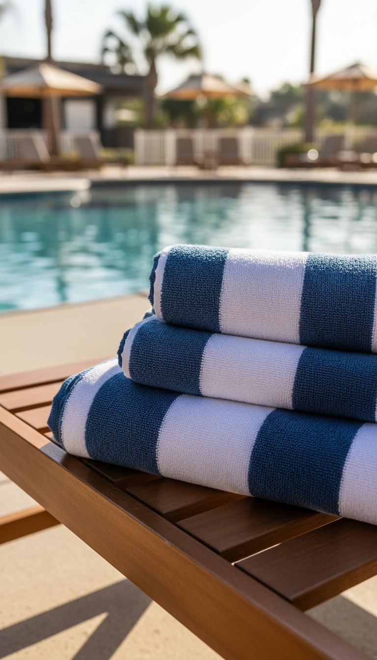 6. Oversized, Resort-Style Towels
