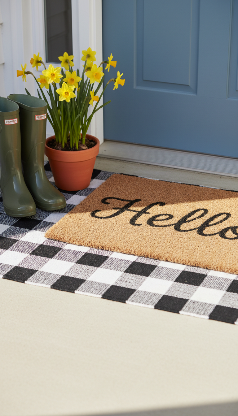 1. Master the Art of the Layered Doormat