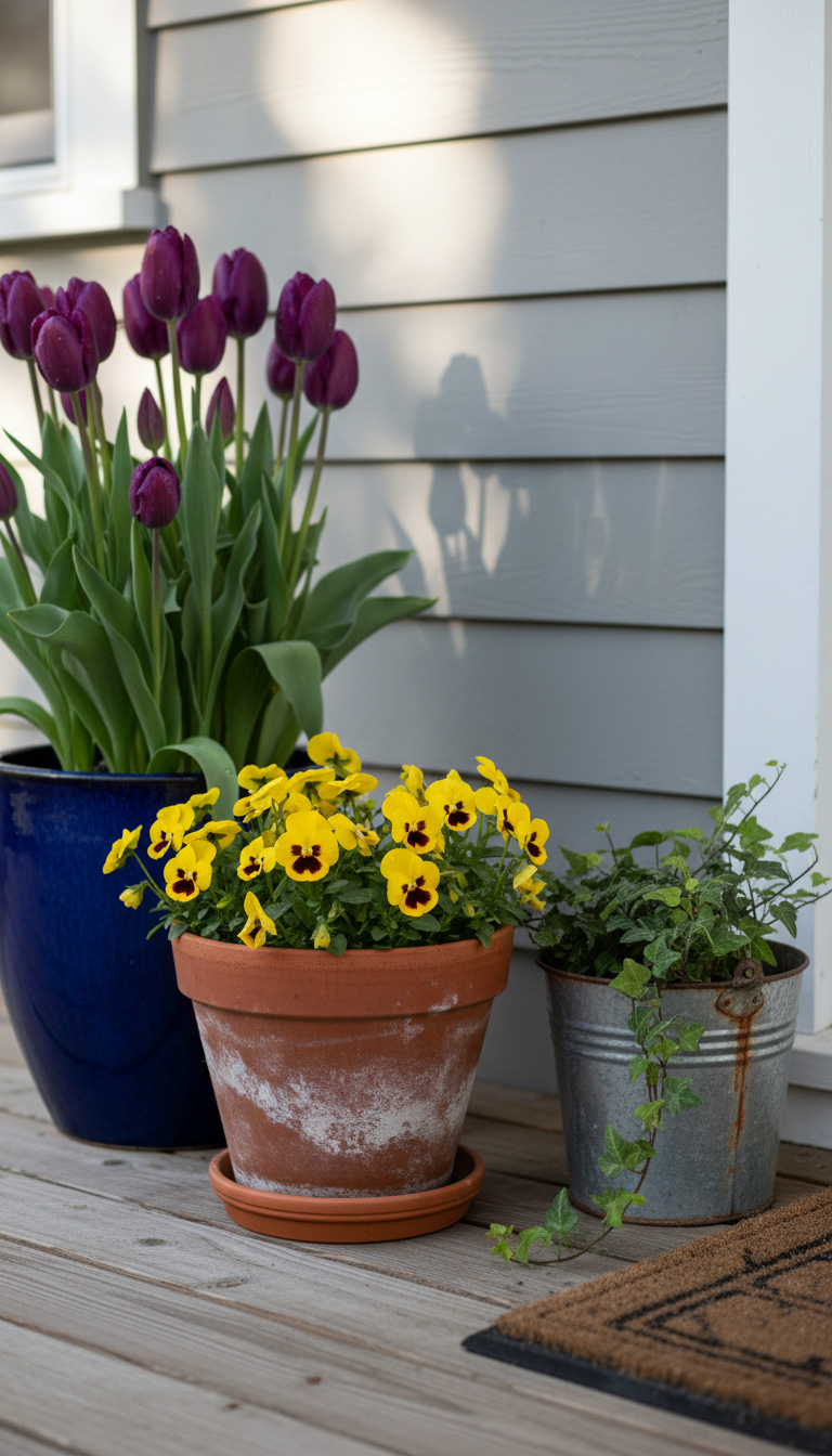 2. Create a Lush Container Garden Oasis