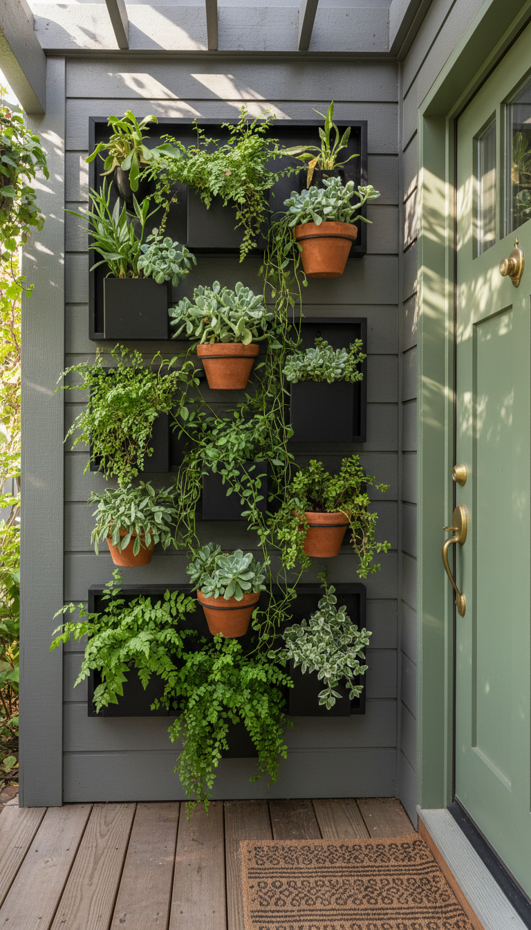 1. Go Vertical with a Living Wall