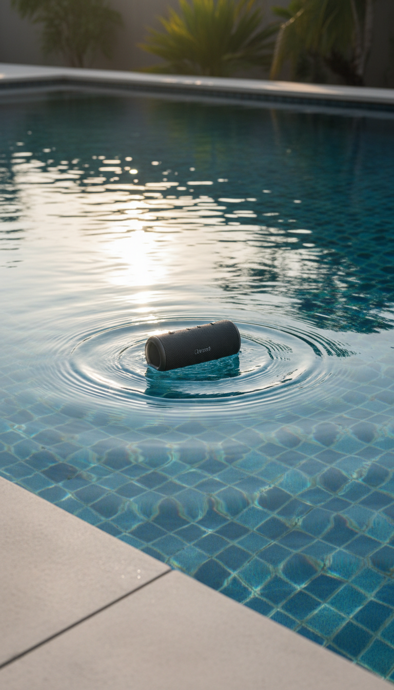 4. A Powerful Waterproof Bluetooth Speaker