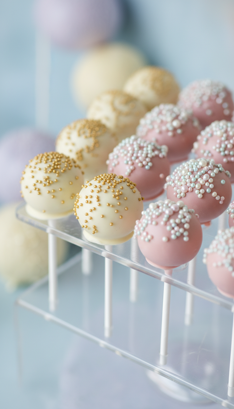 5. An Irresistible Cake Pop Dessert Table
