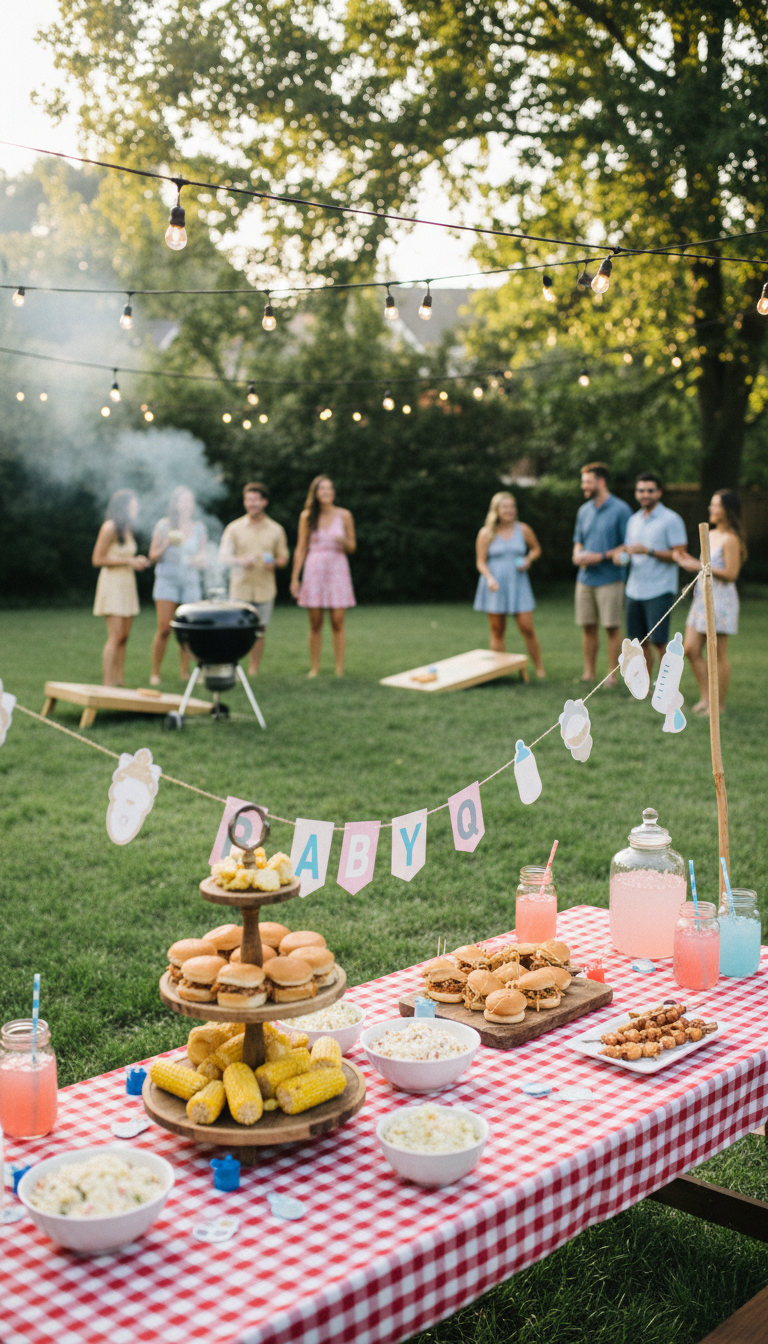 4. Backyard 'Baby-Q' Cookout