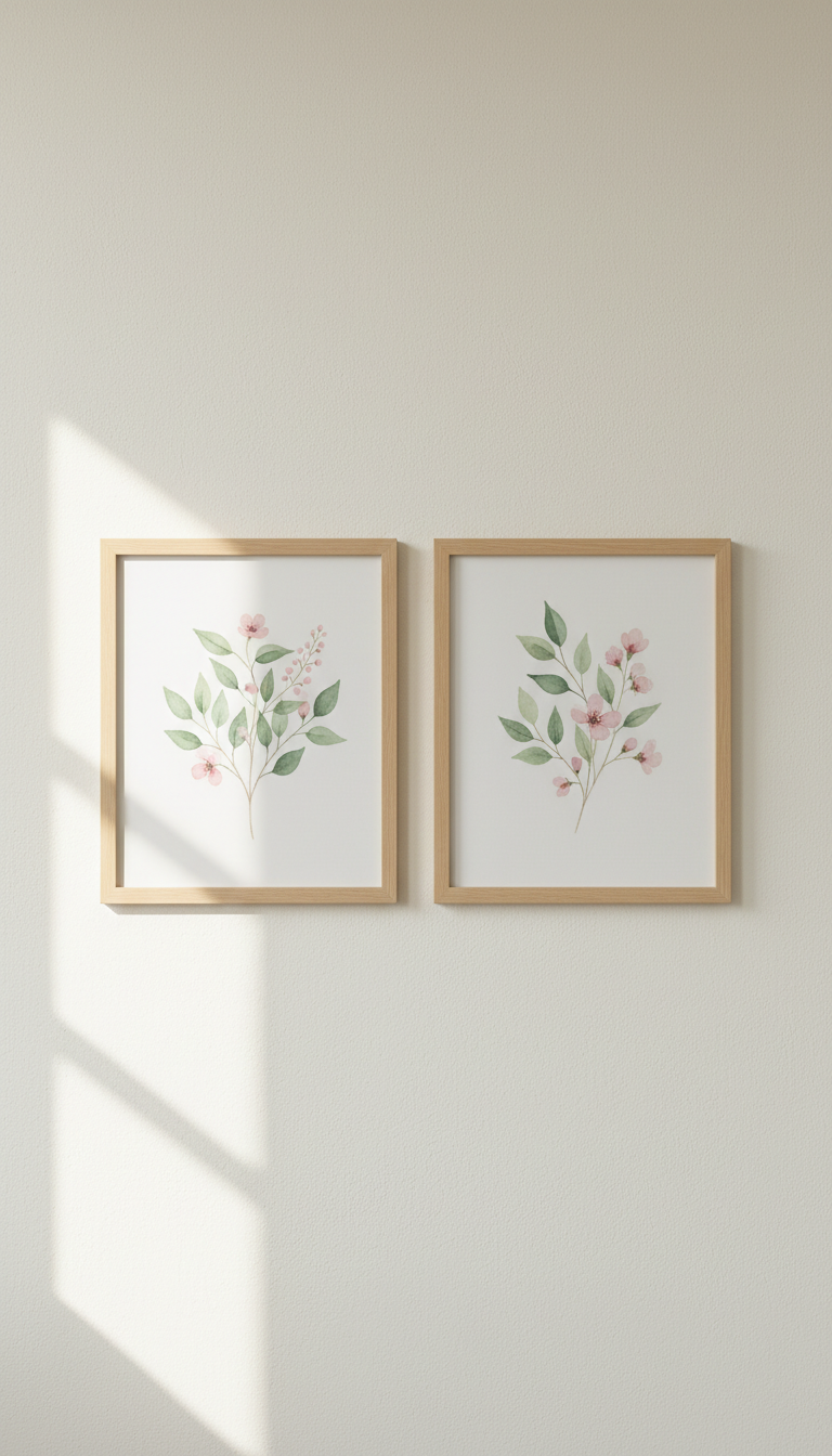 7. Display Spring-Themed Artwork