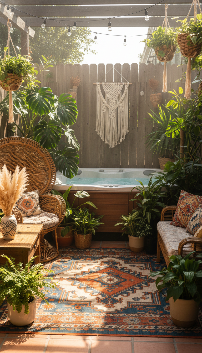 3. The Bohemian Chic Oasis