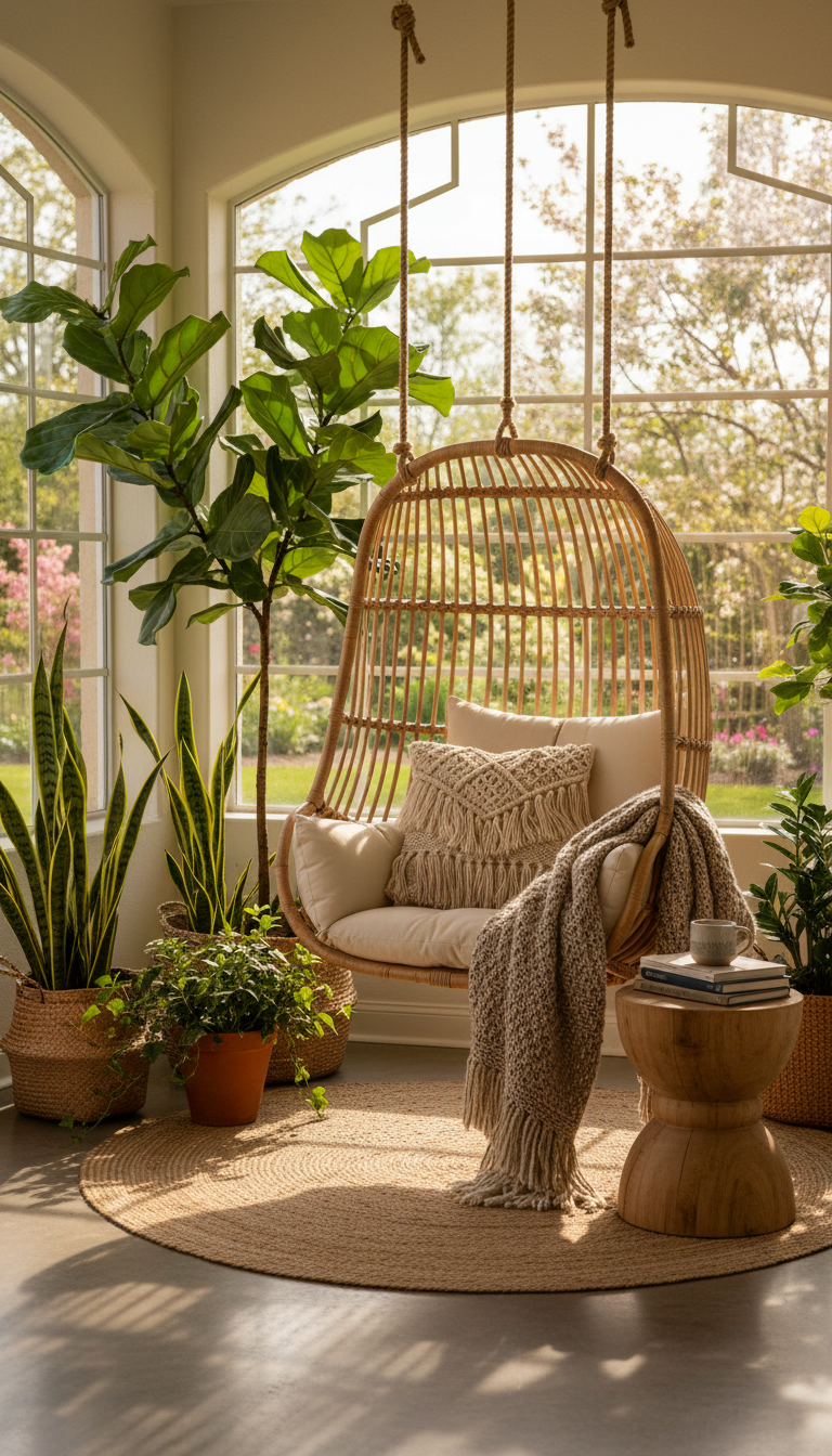 1. The Boho Reading Nook