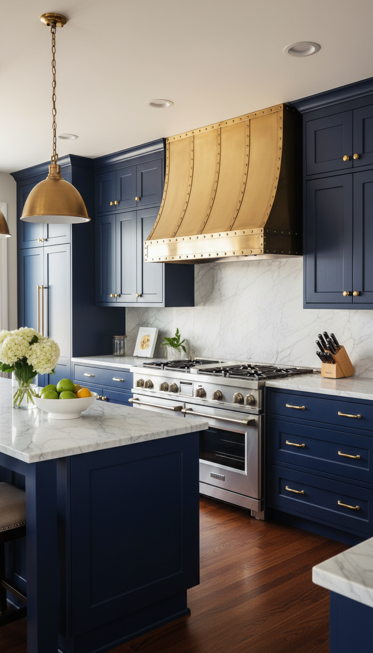 4. The Bold Metal Hood: A Touch of Glamour