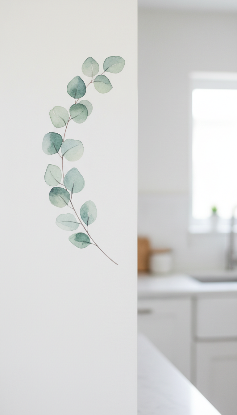 7. Delicate Botanical Accents