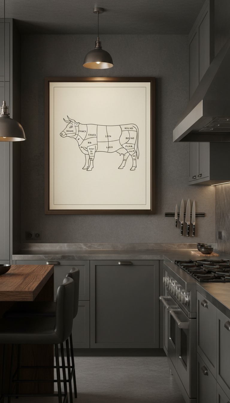 11. The Foodie's Butcher Cut Chart