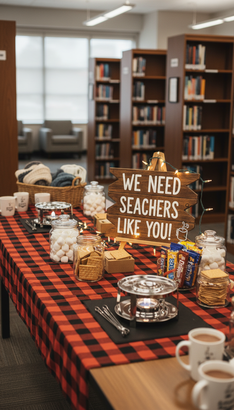 4. S'more Awesome Teachers! (Camping/Adventure Theme)
