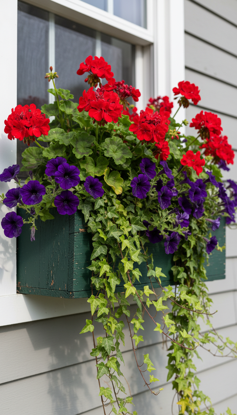 2. Add Timeless Charm with Window Boxes