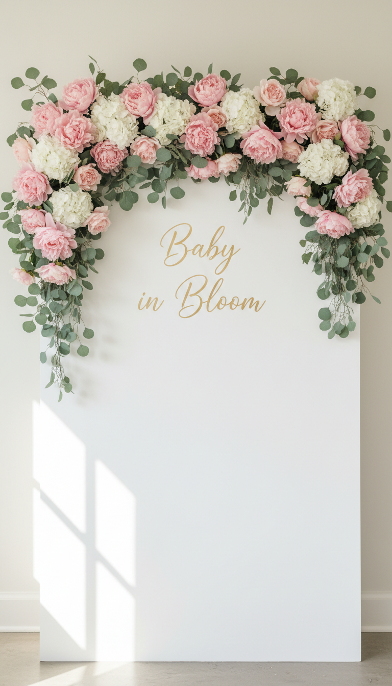 1. The Timeless Floral Arch