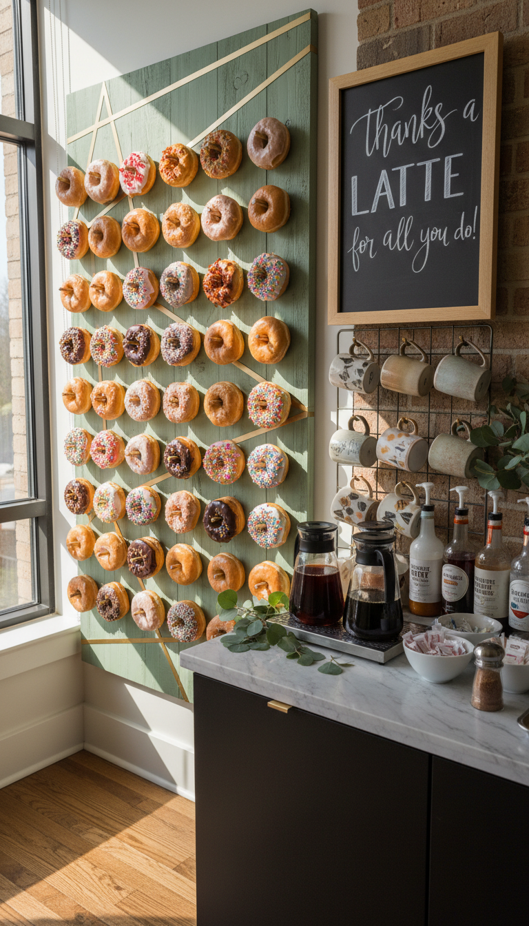 6. We DONUT Know What We'd Do Without You! (Coffee & Donut Shop Theme)