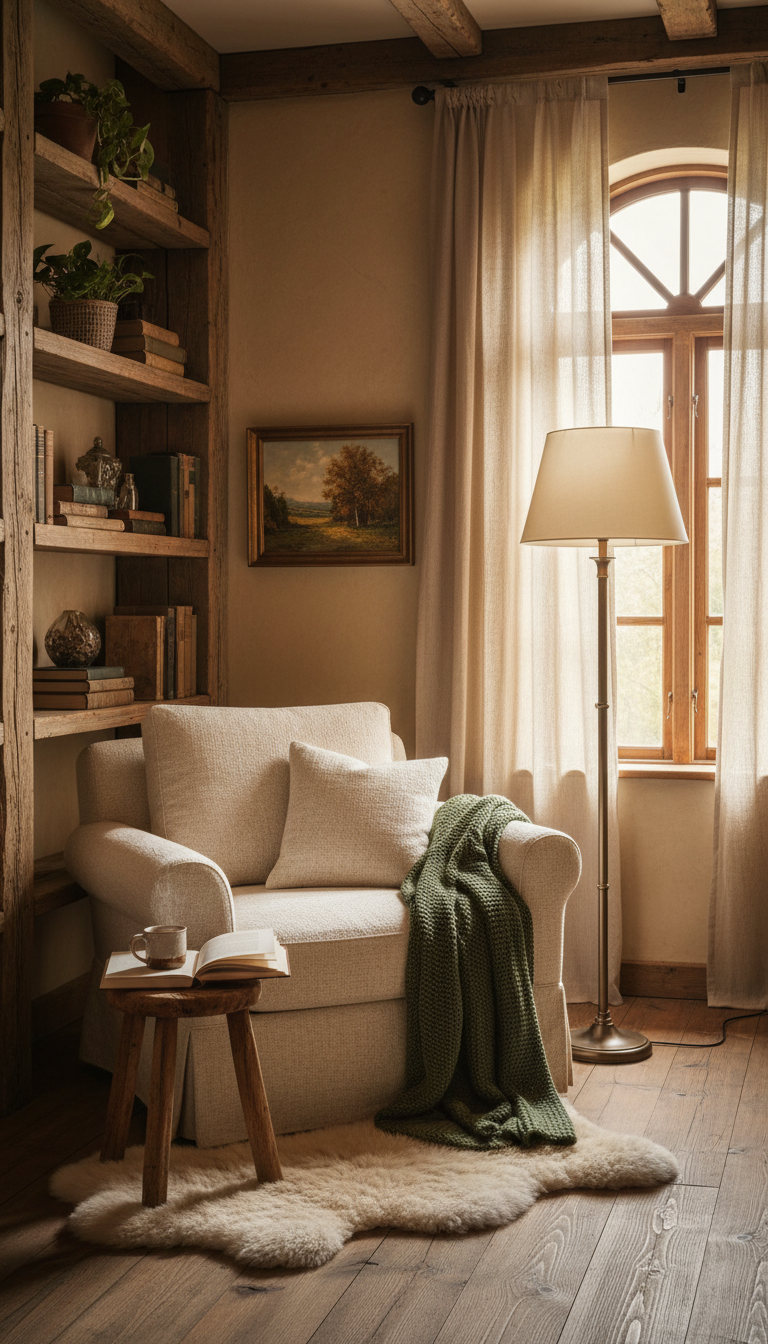 15. Carve Out a Cozy Reading Nook
