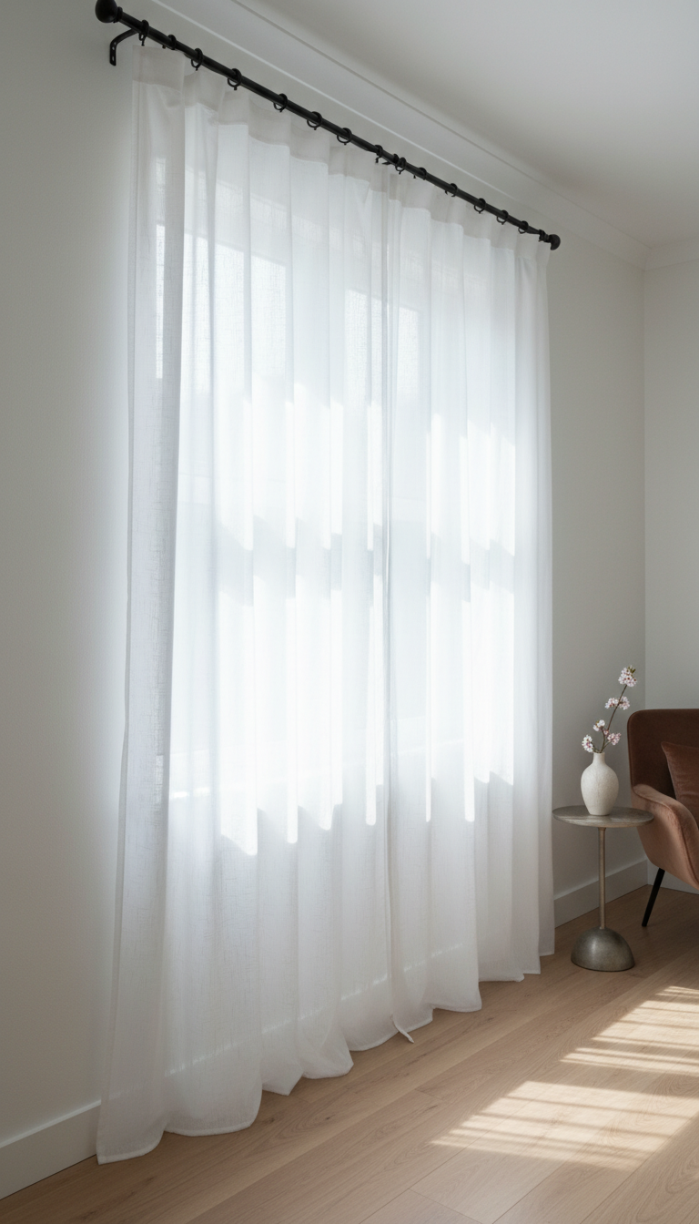 10. Master the Curtain Trick for Taller Ceilings