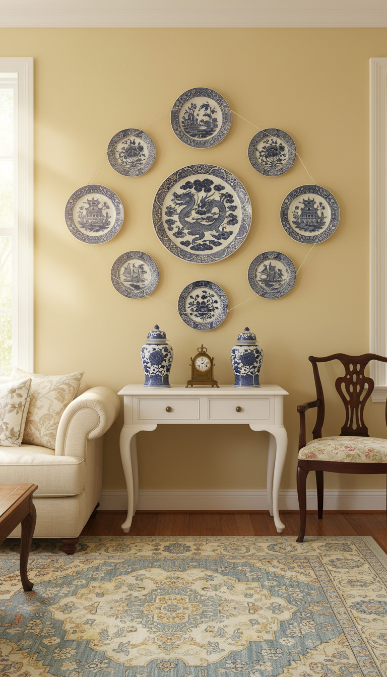13. Hang Decorative Plates