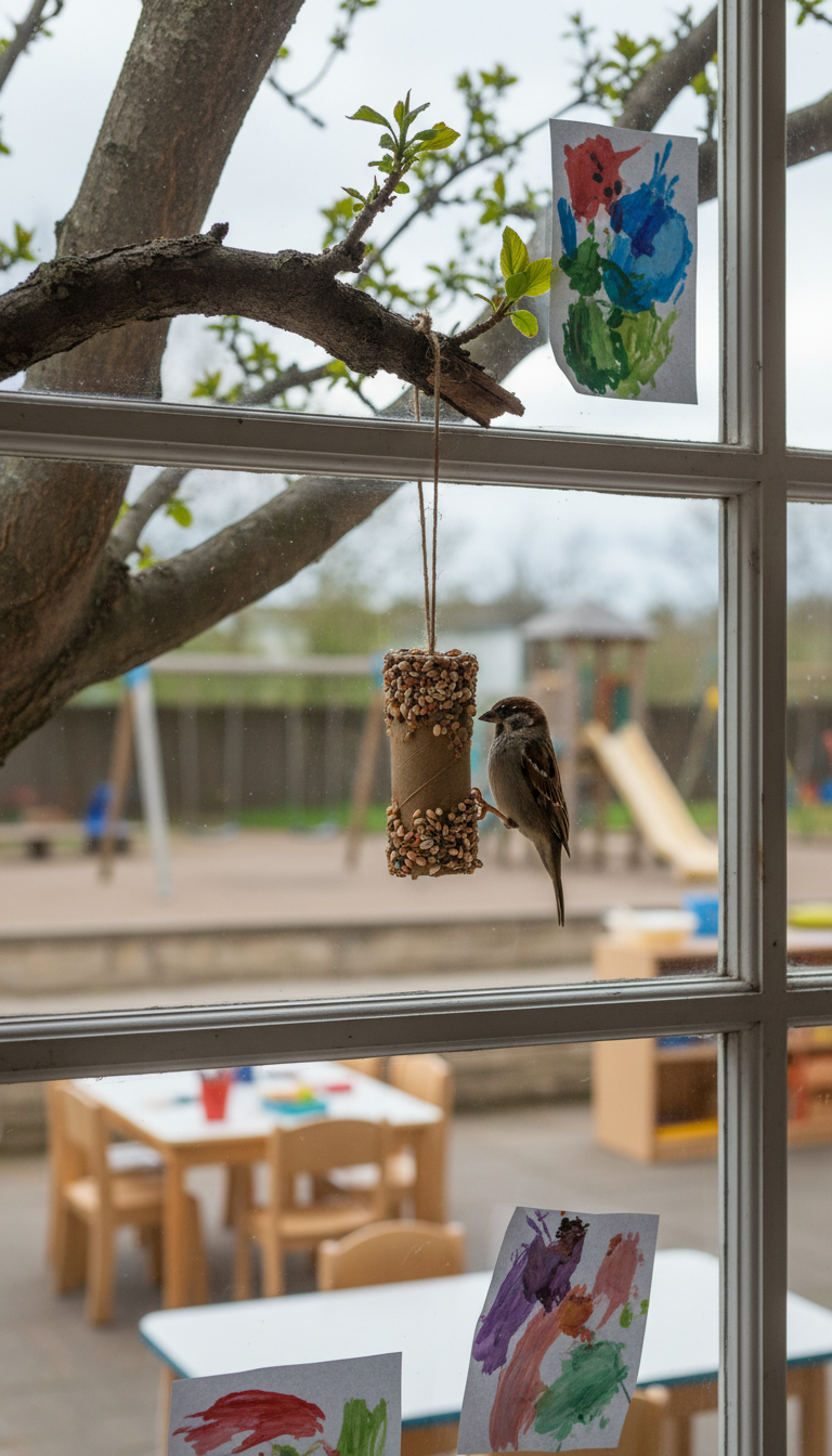11. Upcycled Bird Feeder Crafts