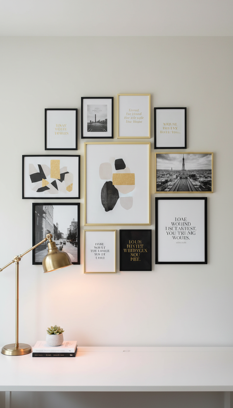 Curate a Personal Gallery Wall with Command Strips