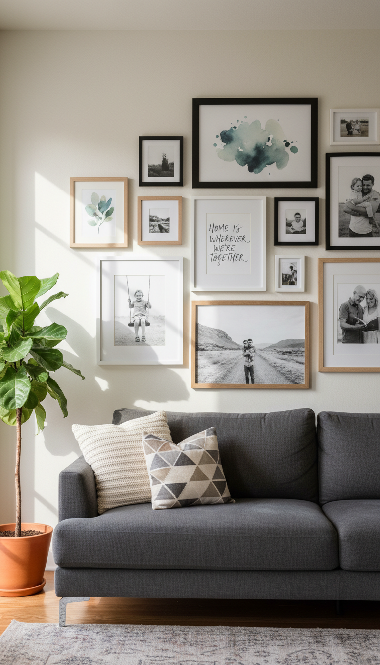 2. Curate a Personal Gallery Wall