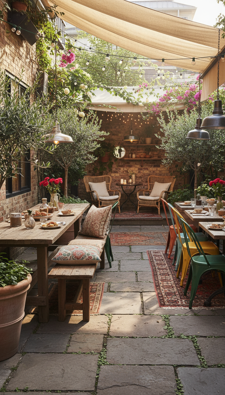 8. Mix and Match Seating for an Eclectic Vibe