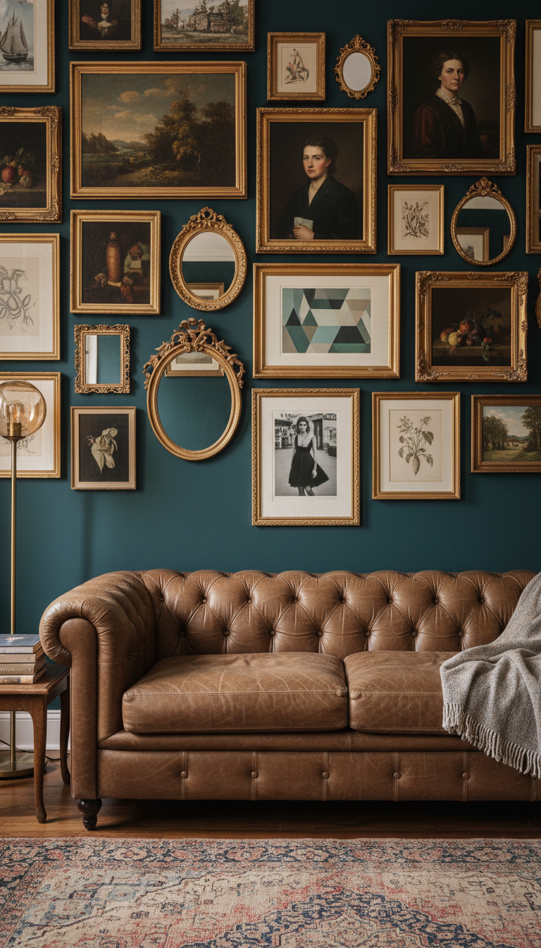 2. The Eclectic Salon Style