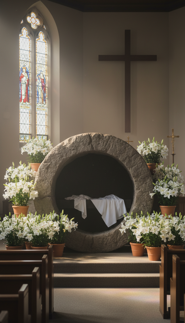 1. The Symbolic Empty Tomb Display