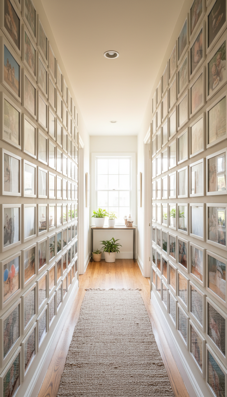 9. The Personal Photo Story Wall