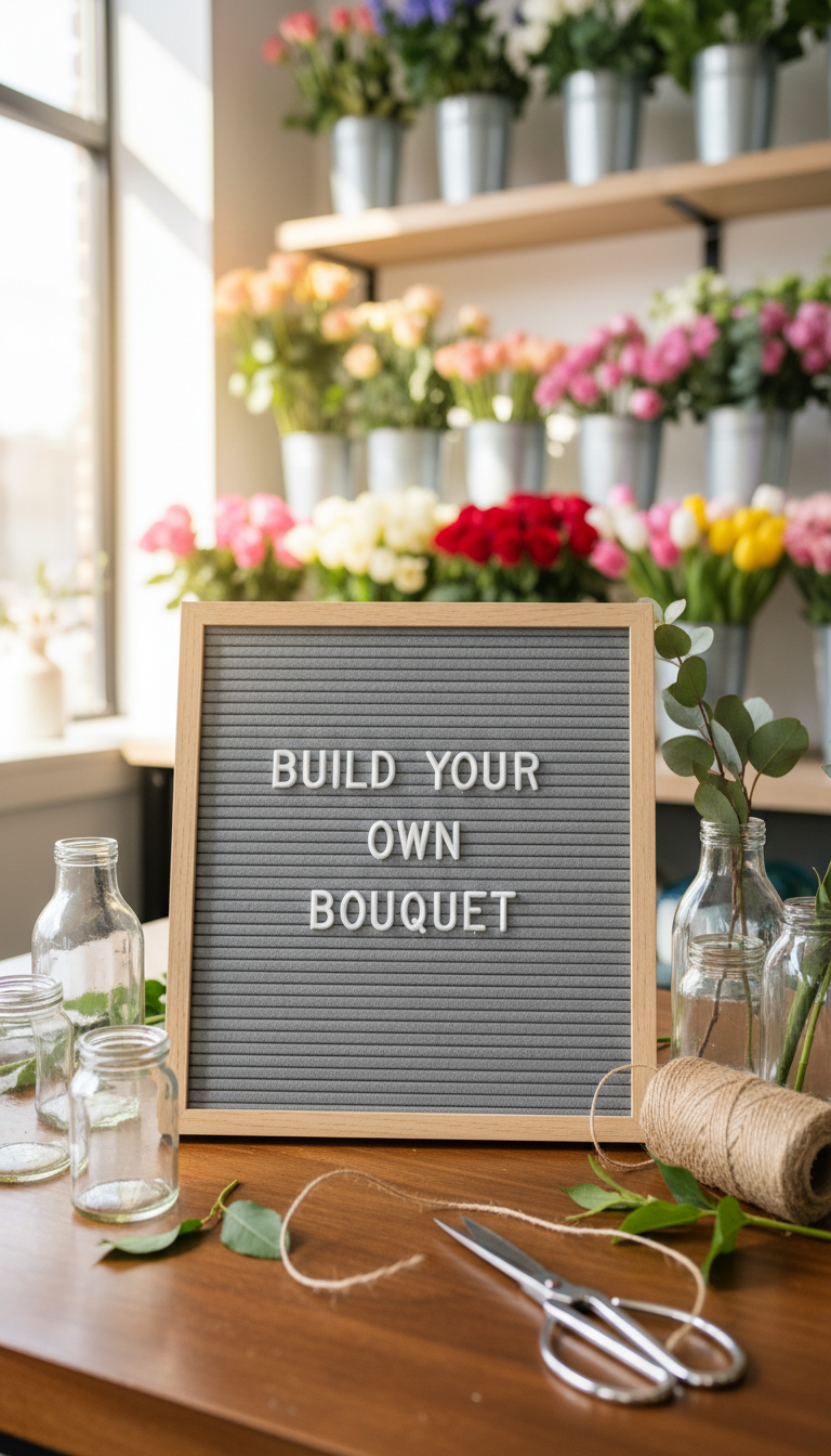 5. Playful Felt Letter Board
