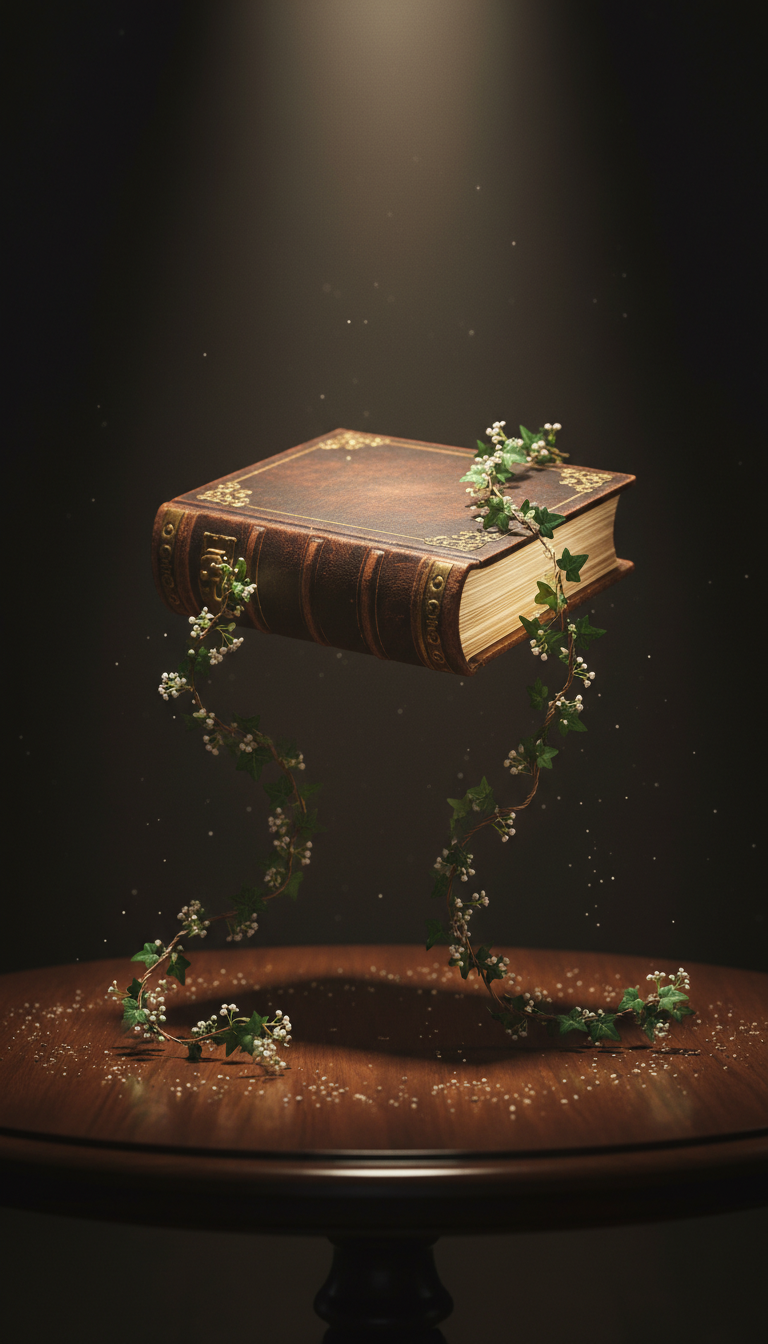 10. Floating Books Illusion