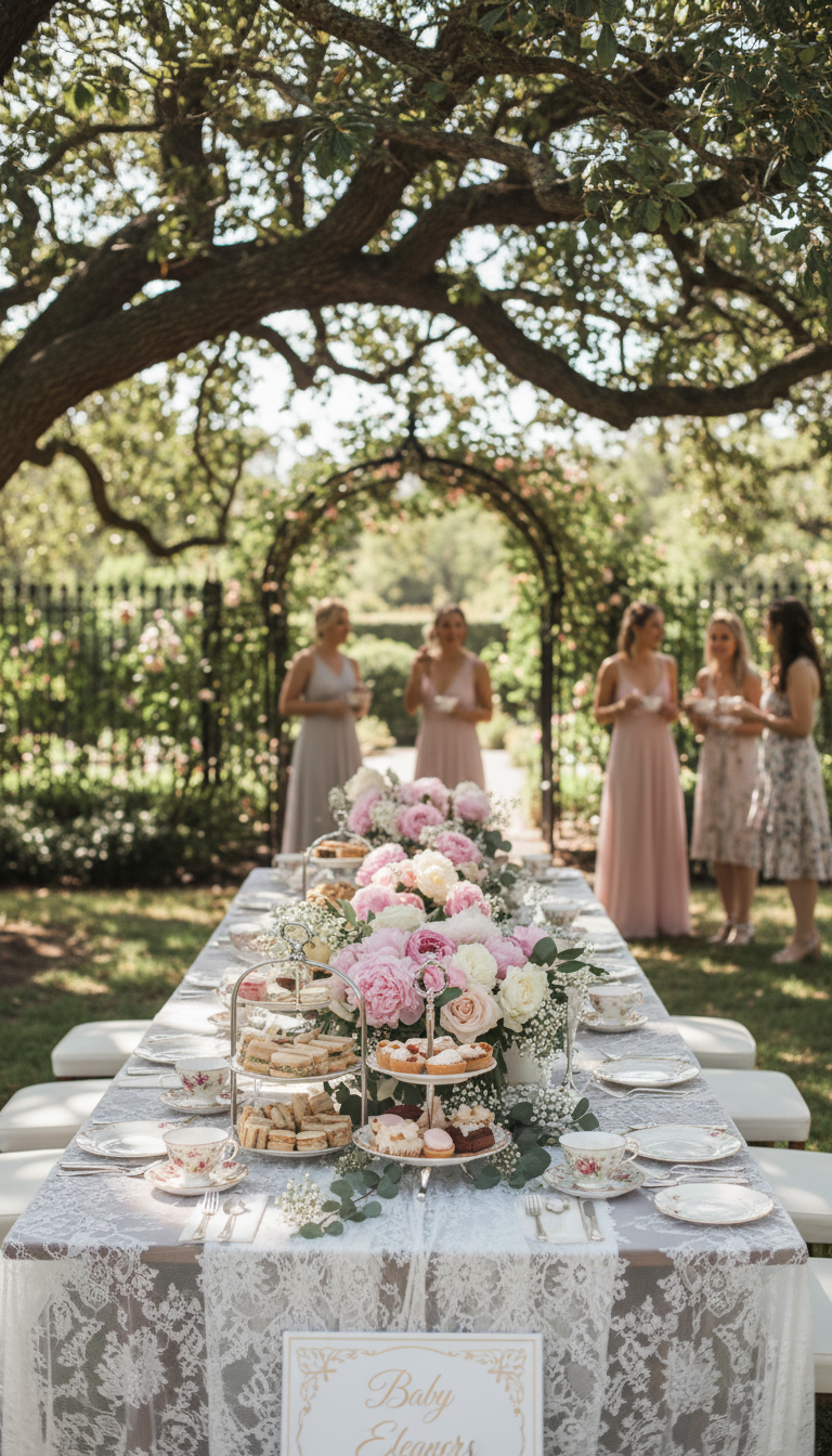 2. An Enchanted Garden Tea Party