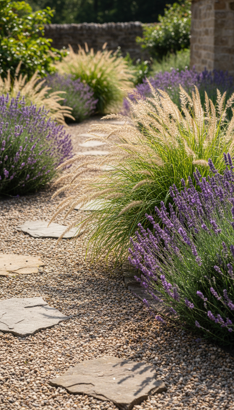 3. Design a Charming Gravel & Stone Pathway