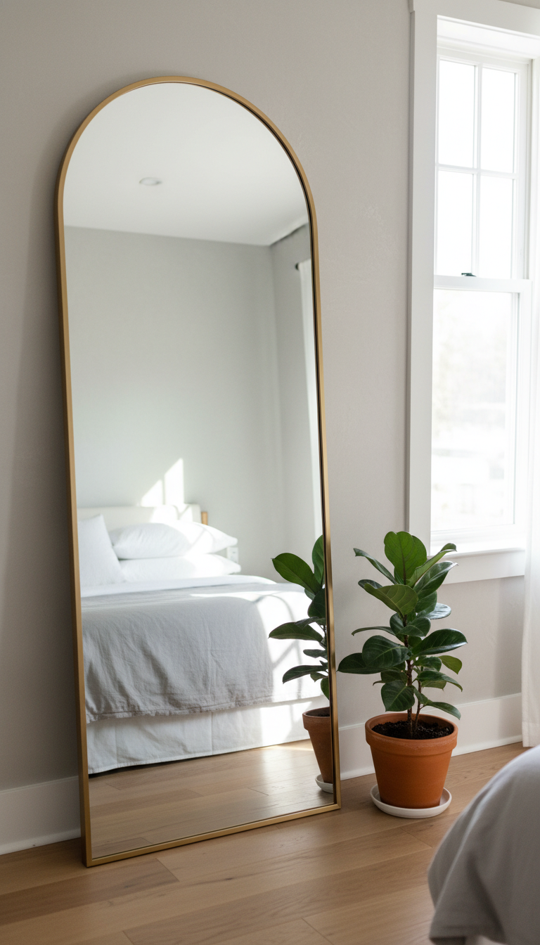 6. Hang a Full-Length Mirror