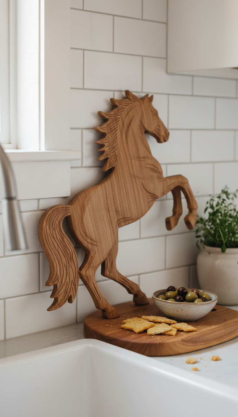 3. The Horse-Shaped Cutting Board