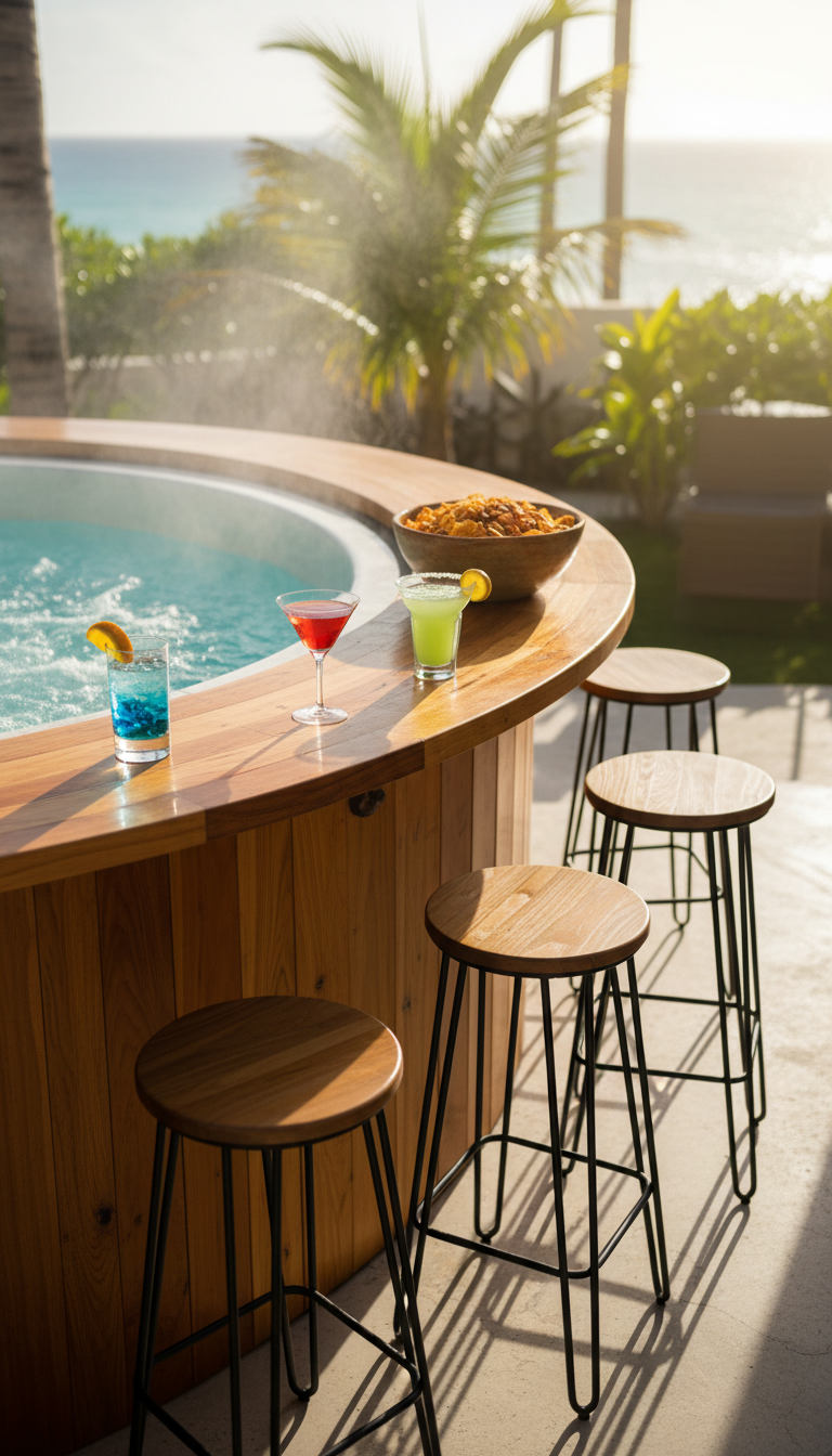 7. The Integrated Bar & Seating