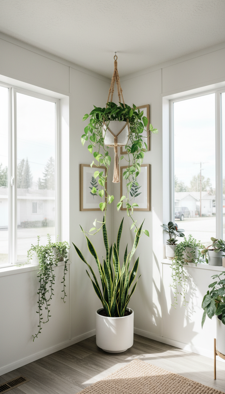 Bring Life and Color in with Houseplants