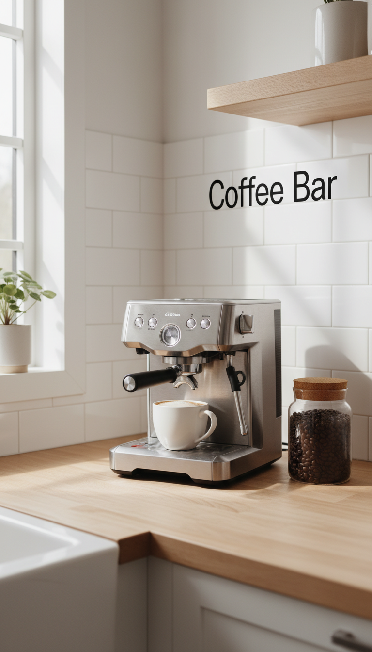 1. The Chic Coffee Bar Decal