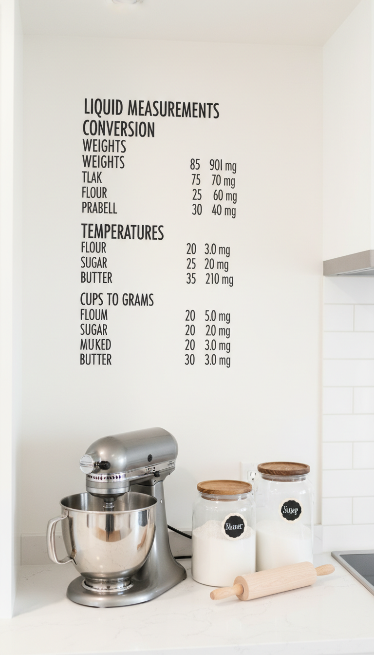 12. The Kitchen Conversion Chart