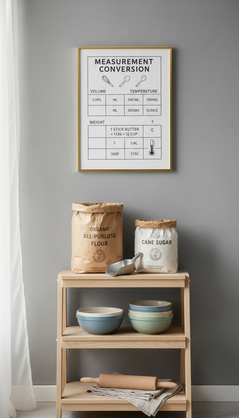 9. The Handy Recipe Conversion Chart