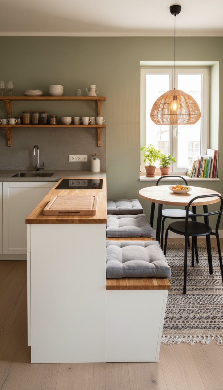 8. The Double-Duty Storage Bench